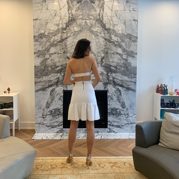 MARLYN MONROE STYLE DRESS! GUESS DRESS MIRAGE CUTOUT 👗 - Picture 3 of 6